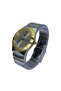 REGAL SD1434 Men’s Analog Watch Stainless Steel Strap Quartz Movementt Grey Dial Gold Bezel - 2