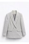 Gray Color Viscose Blended Jacket - 4