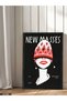 New Masses One Piece Black Wooden Framed Painting - 4