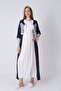 Polka Dot Dressing Gown Maternity-Nursing Nightgown 2-Piece Set