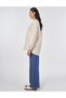 College Collar Cotton Tunic Cream - 5
