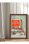 Red Coca-Cola Factory One Piece Black Wooden Framed Painting - 4