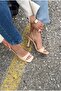 Solvion Heeled Sandals Nude Matte Leather - 4