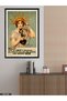 Freedom Memorial Illustration One Piece Black Wooden Framed Painting - 3