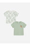 Esvab • Modern & Distinctive Dinosaur Printed Baby Boy T-Shirt 2-Pack - 2
