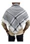 Tasseled Keffiyeh Pusse Bordo 140X140