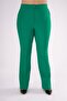 Women's Plus Size Women's Pocket Trousers Green - 4