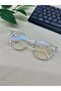 Unisex Blue Light Protected Glasses Round Classic Light Frame 50 Ekartman - 3