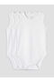Timeless Clothing & Timeless Choices Zero Roba Collar Baby Girl Snap Fastener Bodysuit 3-Piece Set - 2