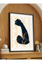 Peace One Piece Black Wooden Framed Painting - 2
