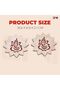 STICKER WOODEN GANESH 2PC - 2