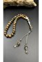 Tibetan Agate Natural Stone 33-Piece Prayer Beads 8 mm – Grounding, Balance, Inner Peace, Stylish Men's Gift - 7