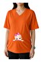 Surprise Baby Printed V-Neck Oversize Maternity T-Shirt 1Gj5