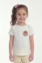 Girl's T-Shirt with Short Sleeves Printed B11 - 2