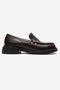 Alitzel Women's Genuine Leather Loafer Brown - 2