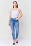 Women U-Neck Sleeveless Embellished Tank Top, White - 3