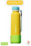 750 ml Vibrant Colors Stainless Steel Thermos with Wrist Strap