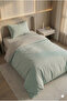 Single Cotton Duvet Cover Set Single Duvet Cover Set with Elastic Sheets - 2