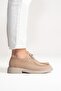 Luna Women's Genuine Leather Loafer Mink Suede - 7