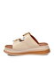 Beige Light Soft Sole Women's Slippers 457303 Z - 4