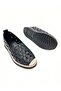 Black Women's Daisy Patterned Poly Orthopedic Summer Shoes Vdz03034 - 6