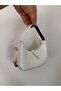 Women's Silvery Mini Shoulder Bag with Straw Texture – Stylish Daily Handbag – Zippered, Lightweight, Trendy Design - 4