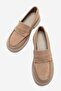 Alitzel Women's Genuine Leather Loafer Mink Suede - 4