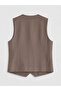 Nevavm V-Neck Linen Blend Women's Classic Vest with a Difference - 8