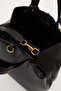 Levidor Premium Thin Strap Wallet Detailed Medium Size Bag 930307 Black - 2