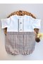 Pötikare Soft Series Hand Embroidered Carrot Rabbit Summer Baby Romper 100% Cotton - 2