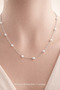 Minimal Pearl Necklace 60 cm Chain Necklace