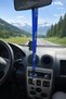 Tofaş Logo Blue Car Mirror Hanger & Mirror Strap with Keychain - Car Interior Decoration Accessory - 8