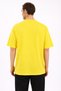 Unisex Oversize Yellow Weedy Printed T-Shirt 100% Cotton Minimal Text Casual Daily Women's Men's T-Shirt - 3