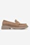 Alitzel Women's Genuine Leather Loafer Mink Suede - 2
