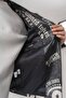 Urban Riot Patterned Leather Jacket - 5