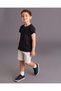 Boys White Printed Active Shorts - 5