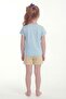 Printed Short Sleeve T-Shirt for Girls B14 - 4
