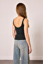 Thin Strap Ribbed Basic Athlete Top - 4