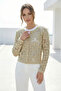 Gold Button Embroidered Jacket - 2