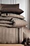 Artwel 100% Cotton 200 Tc (80 Thread) Deluxe Satin Double Duvet Cover Set - 2