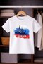 Russia Flag Graphic T-shirt for Boys & Girls
