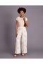 Senior Girls Ivory Crochet Trousers - 2