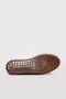 Genuine Leather Women's Ballerina Shoes 240Za2111 - 5