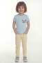Printed Short Sleeve T-Shirt for Girls B12 - 2