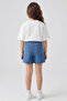 Girl's Denim Jeans Shorts Skirt - 6