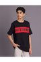 Senior Boys Black Printed T-Shirt