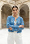 Gold Button Embroidered Jacket