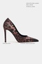 Lunara Leopard Satin Pointed Toe Women's Stiletto - 2