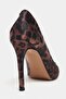 Lunara Leopard Satin Pointed Toe Women's Stiletto - 6
