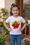 Spain Flag Graphic T-shirt for Boys & Girls - 3